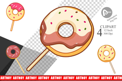 Donut Stick Clipart Product Image 1