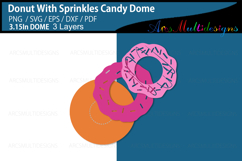 Donut with Sprinkles Candy Dome Holder Product Image 2