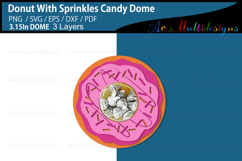 Donut with Sprinkles Candy Dome Holder Product Image 3
