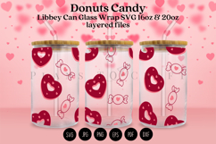 valentine themed Libbey glass can wrap design featuring loving style artwork available as digital files ready to download for crafting and decor projects