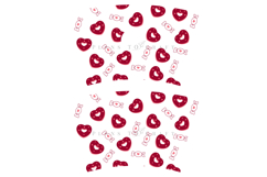 donuts candy valentine starbucks 24oz cold cup tumbler wrap svg presized template for tumbler venti suitable for cutting machine or sublimation