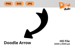 Doodle Arrow Product Image 1
