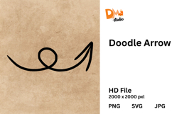 Doodle Arrow Product Image 1