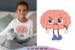 Mad Doodle Brain Illustration Product Image 1