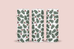 Bundle 6 Christmas Skinny Tumbler Sublimation Wrap SVG Product Image 2