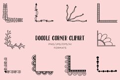 Doodle Corners Clipart Product Image 1
