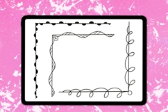 Doodle Corner Decorations Procreate Stamps Product Image 4