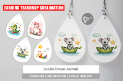 Earring Doodle Dream Animals Product Image 1
