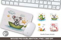 Mouse Pad Doodle Dream Animals Product Image 1