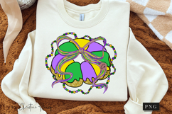 Mardi Gras King Cake PNG | Mardi Gras Png Product Image 3