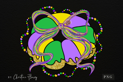 Mardi Gras King Cake PNG | Mardi Gras Png Product Image 4