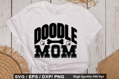Doodle Mom - Rescue Dog SVG Design Product Image 1