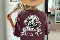 Doodle Mom SVG PNG | Labradoodle Dog | Dog mom | Sublimation Product Image 3