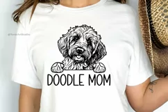 Doodle Mom SVG PNG | Labradoodle Dog | Dog mom | Sublimation Product Image 4