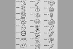 Doodle Procreate brushes 1