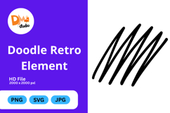 Doodle Retro Element Product Image 1
