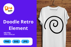 Doodle Retro Element Product Image 1