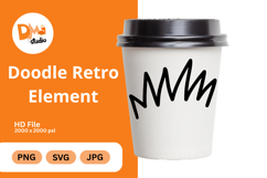 Doodle Retro Element Product Image 1