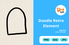 Doodle Retro Element Product Image 1