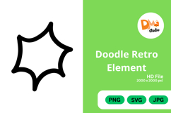 Doodle Retro Element Product Image 1