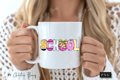 Preppy Coquette School Doodle PNG | Back To School PNG Product Image 2