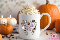 Halloween Dentist Halloween Doodle Sublimation Design Product Image 4