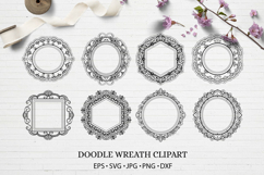 BUNDLE Frame design / Hand drawn frame / Cute frame Product Image 1