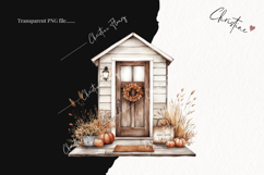 Cozy Fall Door PNG Product Image 2
