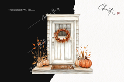 Cozy Fall Door PNG Product Image 2