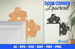 Door Corner Construction Lasercut Product Image 2