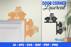 Door Corner Construction Lasercut Product Image 2