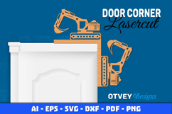 Door Corner Construction Lasercut Product Image 2