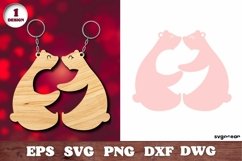 Valentines Day Keychain | Svg Bundle | Laser Cut Product Image 6