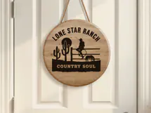 Western Cowboy SVG Designs | Lone Star Ranch & Country PNG Product Image 6