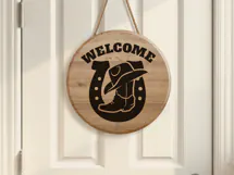 Western Cowgirl SVG Designs | Welcome Howdy Let's Go Girls Product Image 7