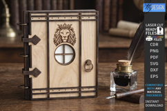 3D Miniature Door Notebook Cover Laser Cut Bundle | Vintage Product Image 2