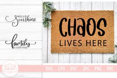 Doormat SVG Cut File Product Image 1