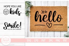 Doormat SVG Cut File Product Image 1