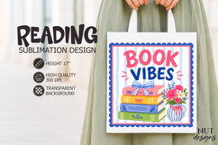 Dopamine Sublimation Book Vibes Reading quotes Product Image 1