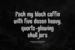 Dork Neytal | Black Metal Font Product Image 6