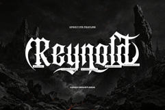 Dork Neytal | Black Metal Font Product Image 10
