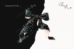 Black Coquette Dot Bows | Coquette Png Product Image 2
