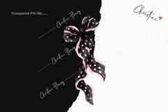 Black Coquette Dot Bows | Coquette Png Product Image 2