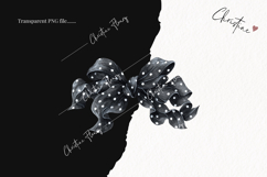 Black Coquette Dot Bows | Coquette Png Product Image 2