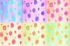 Dot Watercolor Digital Papers Background Product Image 2