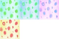 Dot Watercolor Digital Papers Background Product Image 3