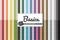 Dotted digital paper in pastel and neutral colors 12x12