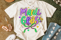 Mardi Gras PNG Sublimation, Fleur De Lis PNG, King Cake PNG Product Image 5
