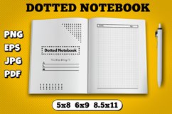 Amazon kdp dotted notebook interior for kindle publisher Product Image 1
