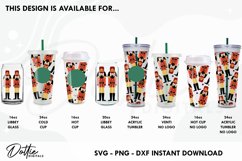 Toy Nutcrackers Wrap SVG | 24oz Starbucks Acrylic Tumbler Product Image 3